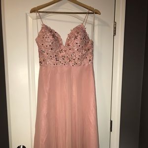 Blush Maxi Dress never worn